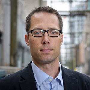 Evan Wood, Professor of Medicine and Canada Research Chair in Addiction Medicine